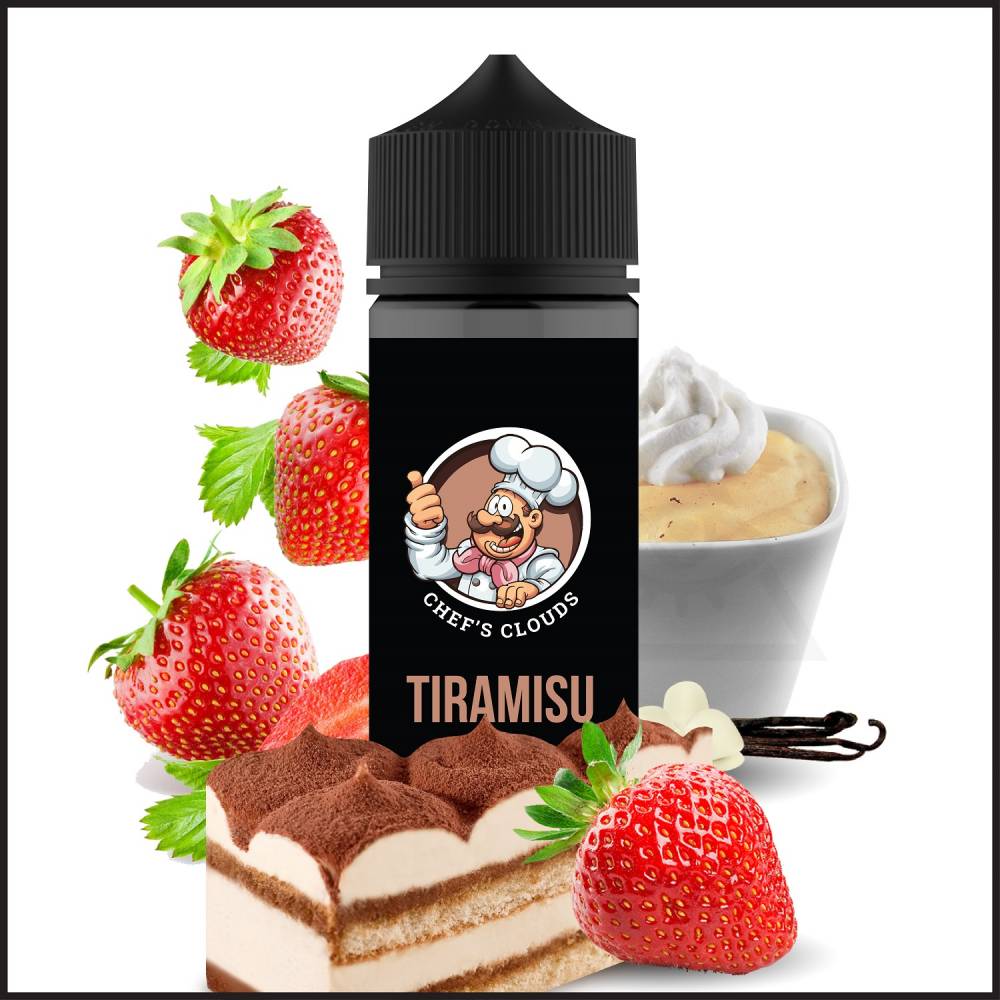 CHEFS CLOUDS TIRAMISU SHOT 120Ml